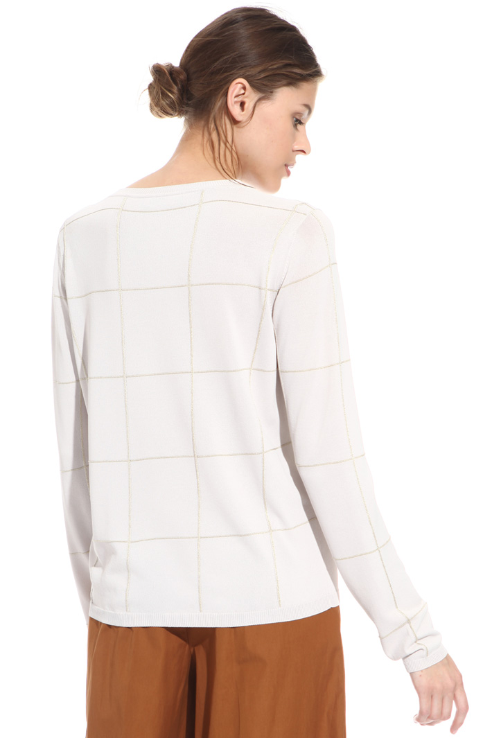 Maglia con fantasia lurex Intrend Maglia con fantasia lurex Intrend