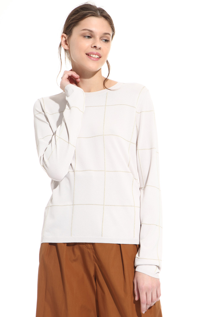 Maglia con fantasia lurex Intrend Maglia con fantasia lurex Intrend