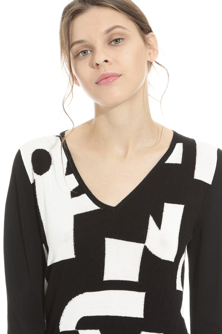 Maglia effetto spugna Intrend Maglia effetto spugna Intrend