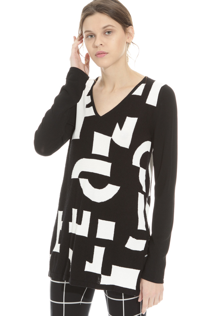 Maglia effetto spugna Intrend Maglia effetto spugna Intrend