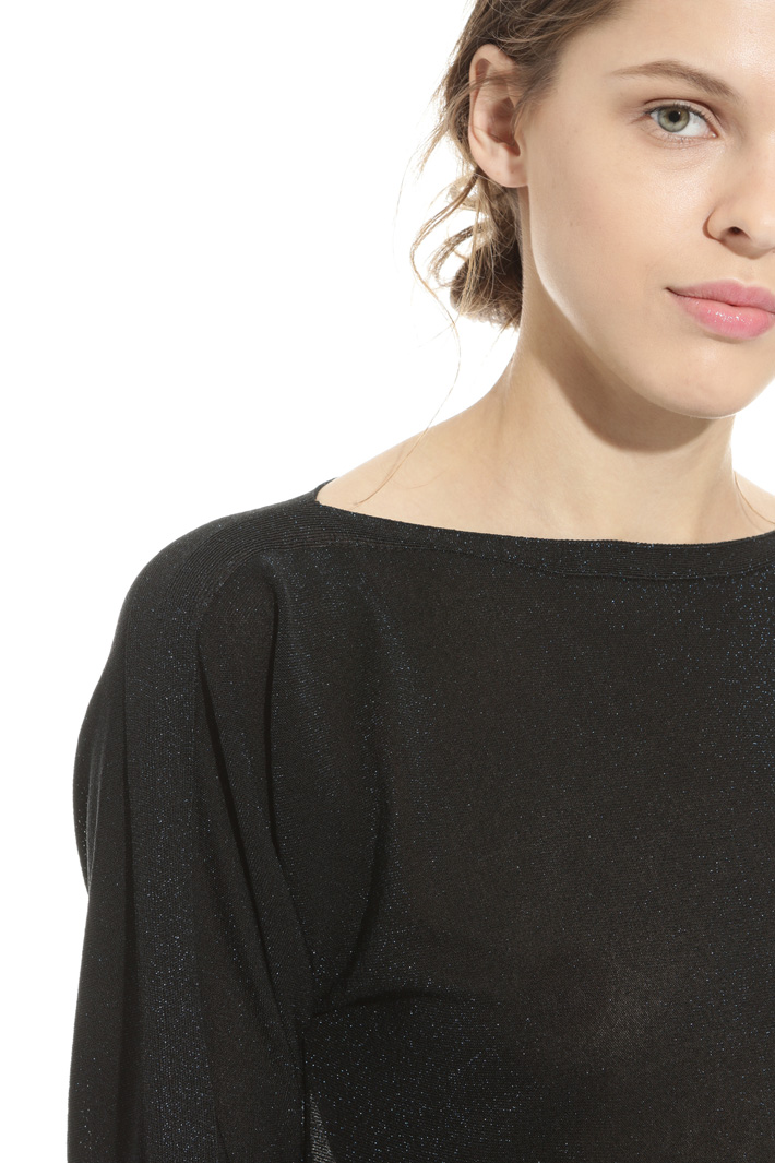Maglia in filato lurex Intrend Maglia in filato lurex Intrend