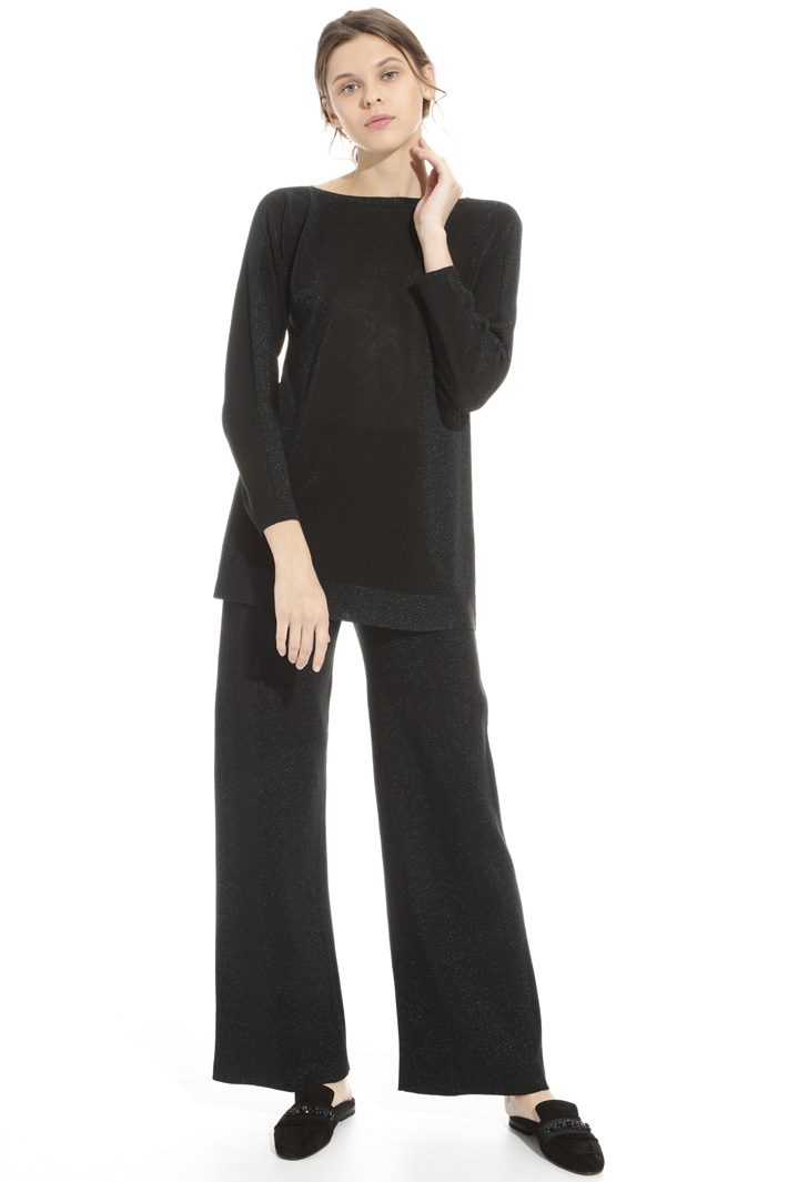 Maglia in filato lurex Intrend Maglia in filato lurex Intrend
