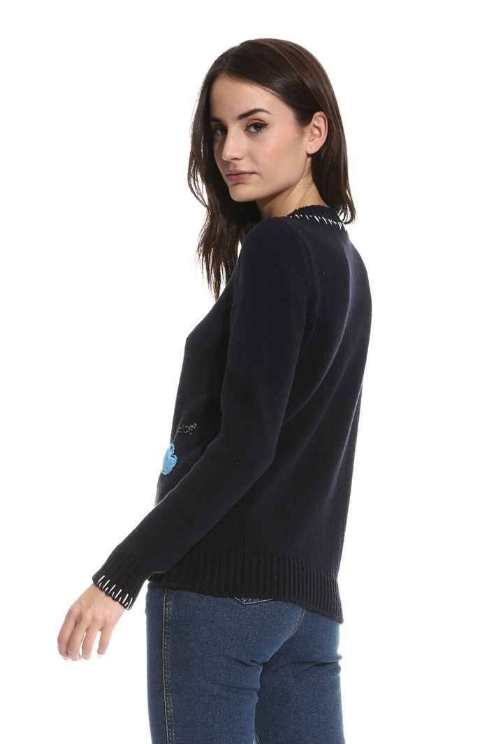 Maglia con lavorazioni Intrend Maglia con lavorazioni Intrend