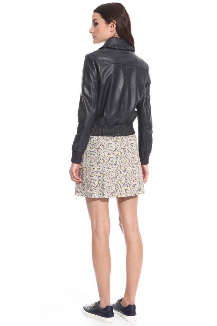 Giacca bomber in pelle Intrend Giacca bomber in pelle Intrend