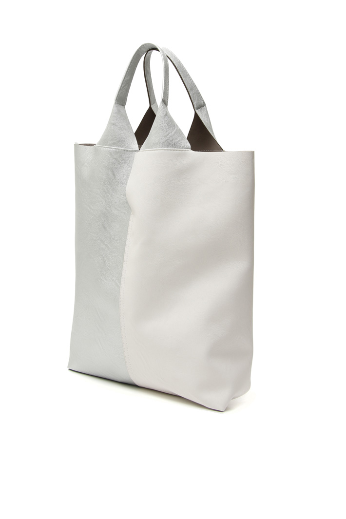 Leatherette tote bag Intrend Leatherette tote bag Intrend