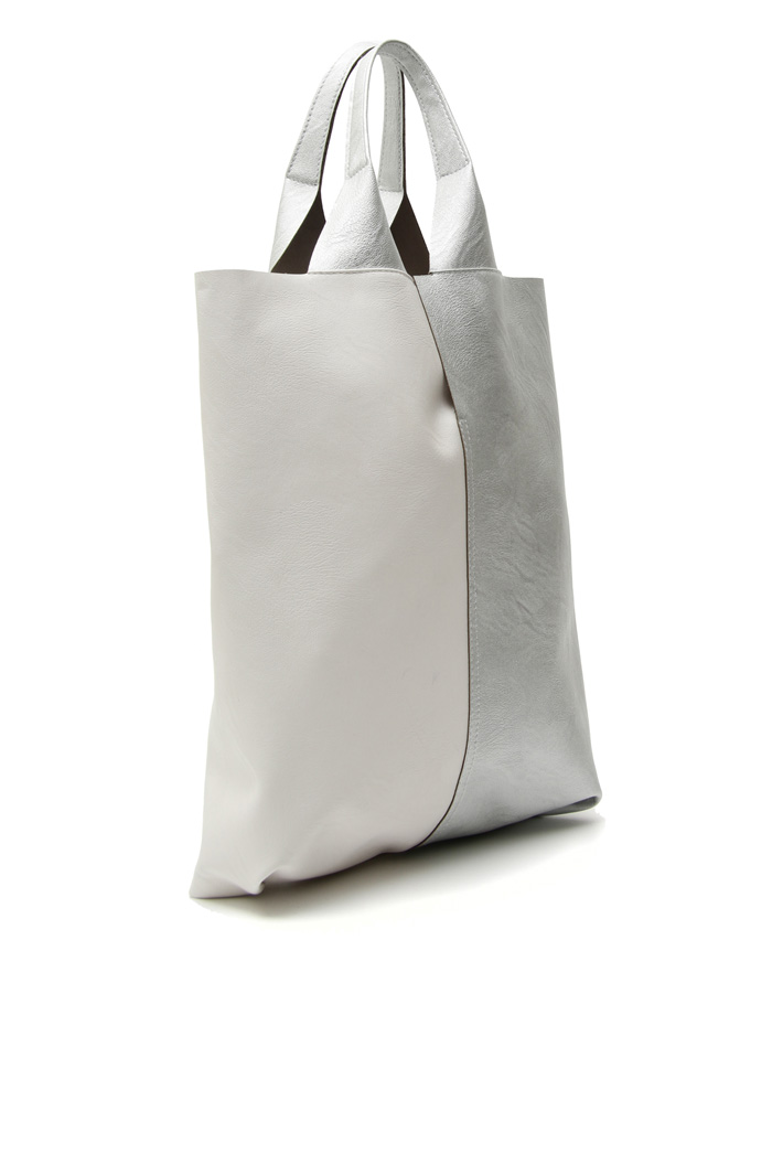 Leatherette tote bag Intrend Leatherette tote bag Intrend
