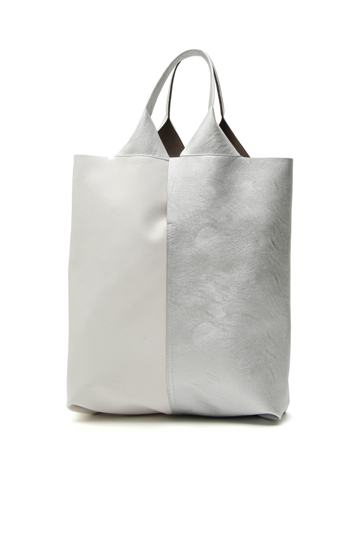 Leatherette tote bag Intrend Leatherette tote bag Intrend