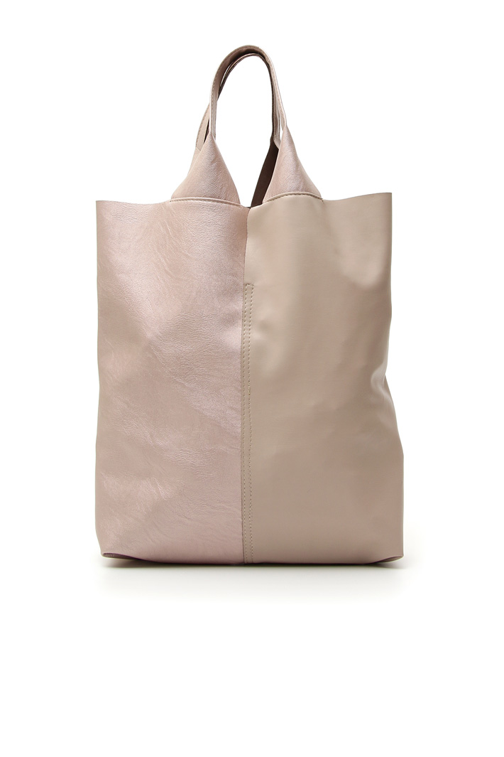 Leatherette tote bag Intrend Leatherette tote bag Intrend