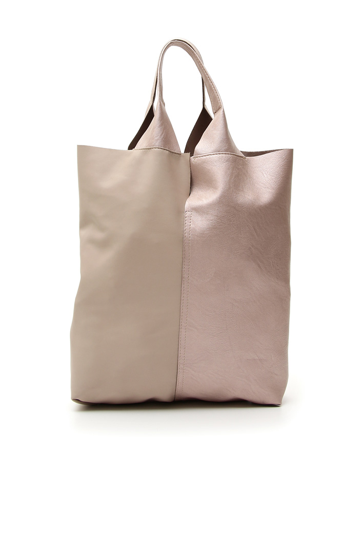 Leatherette tote bag Intrend Leatherette tote bag Intrend