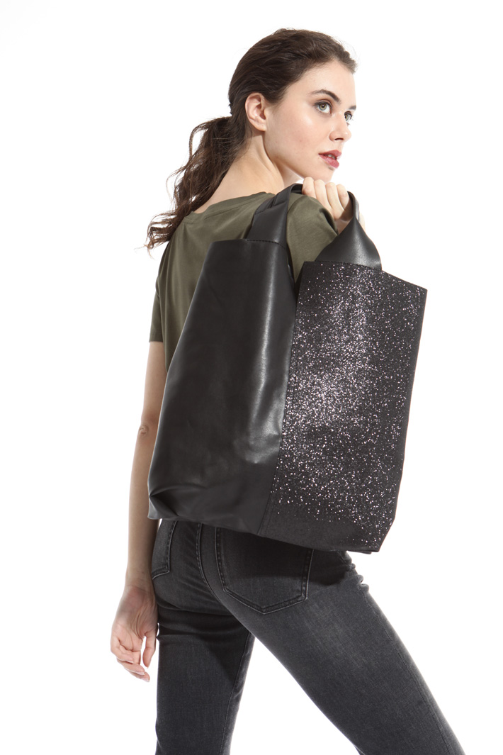 Glitter tote bag Intrend Glitter tote bag Intrend