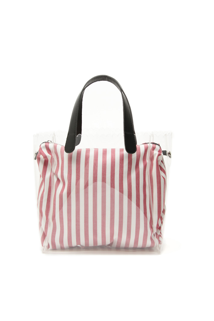 Clear bag with fabric sack Intrend Clear bag with fabric sack Intrend