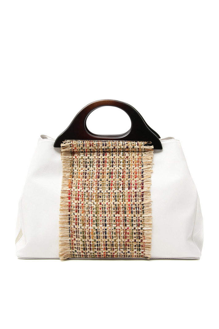 Borsa con pannello in stuoia Intrend Borsa con pannello in stuoia Intrend