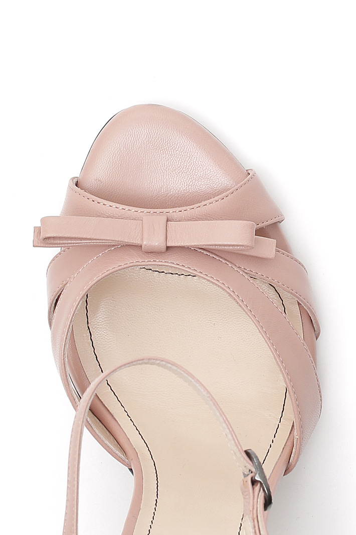 Nappa leather sandals Diffusione Tessile Nappa leather sandals Diffusione Tessile
