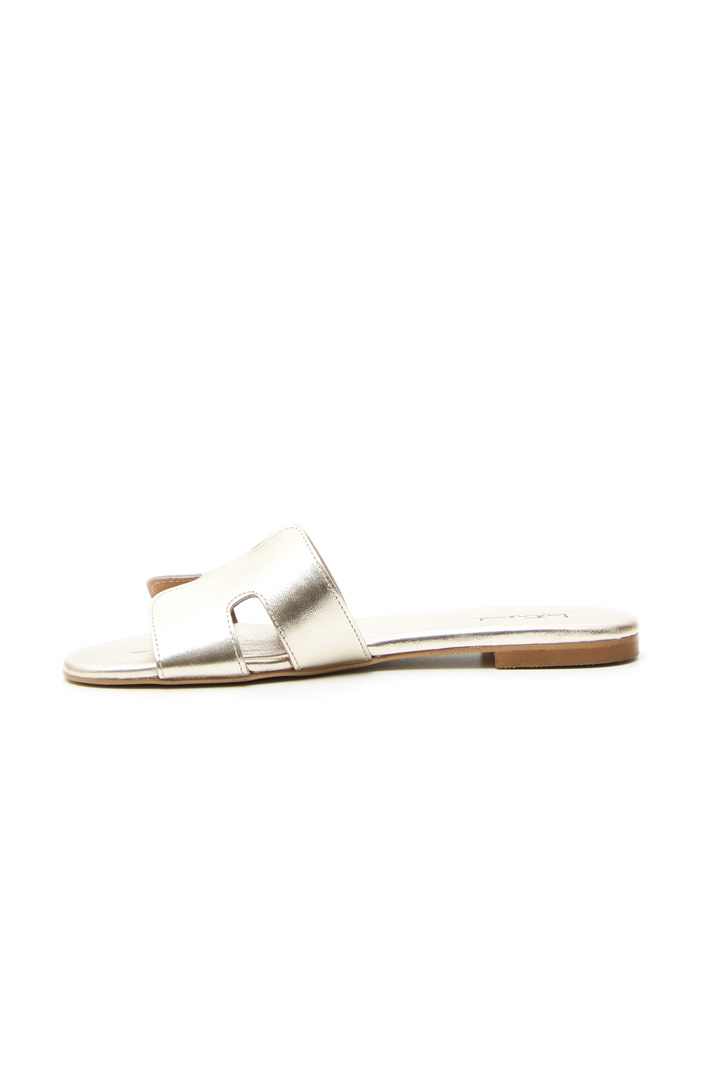 Metallic slippers Intrend Metallic slippers Intrend