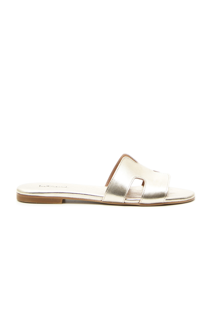 Metallic slippers Intrend Metallic slippers Intrend
