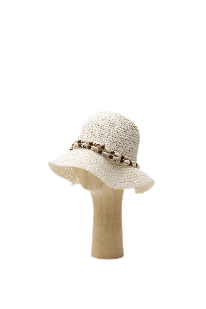 Woven paper cloche Intrend Woven paper cloche Intrend