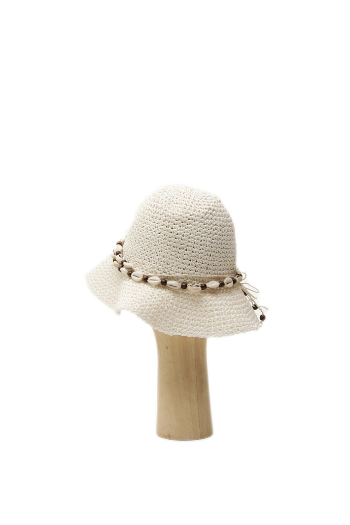Woven paper cloche Intrend Woven paper cloche Intrend