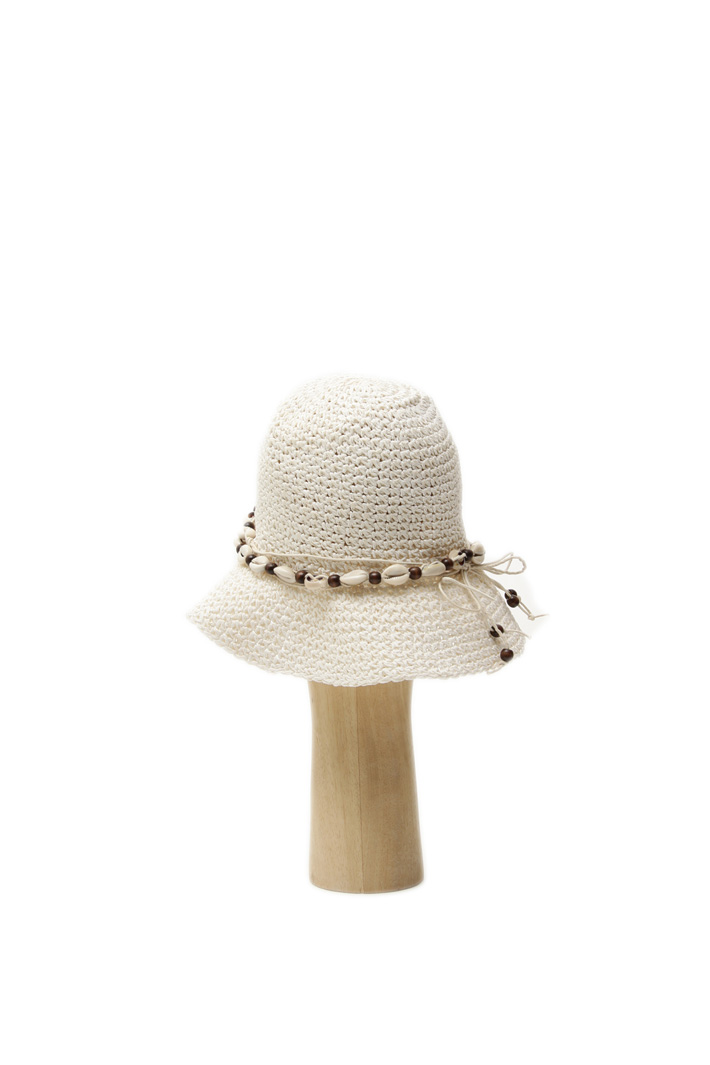 Woven paper cloche Intrend Woven paper cloche Intrend