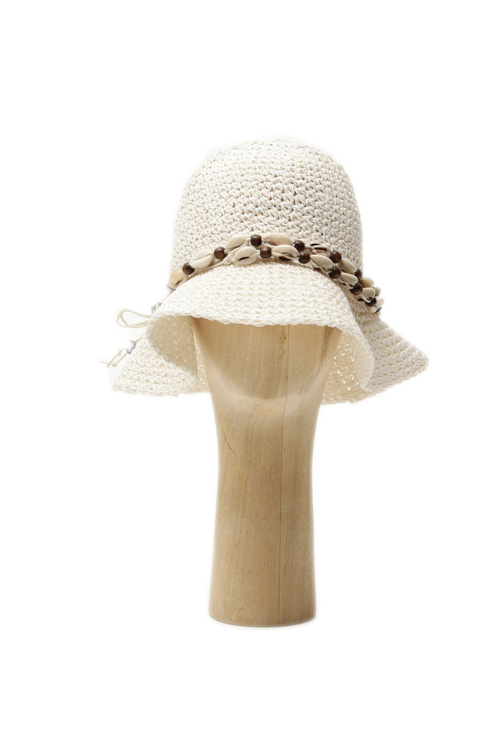 Woven paper cloche Intrend Woven paper cloche Intrend