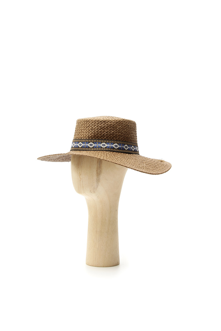 Woven paper hat Intrend Woven paper hat Intrend