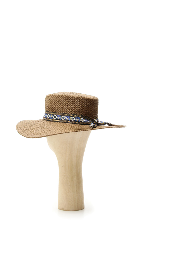 Woven paper hat Intrend Woven paper hat Intrend