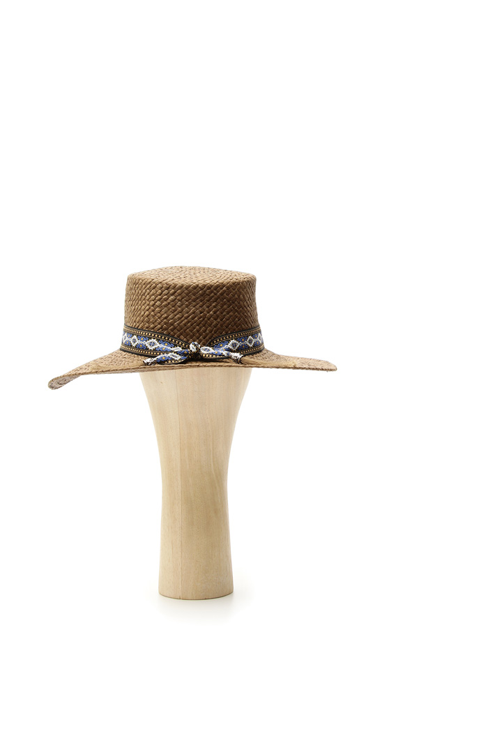 Woven paper hat Intrend Woven paper hat Intrend