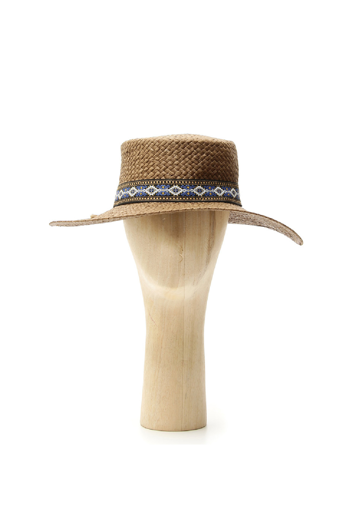 Woven paper hat Intrend Woven paper hat Intrend