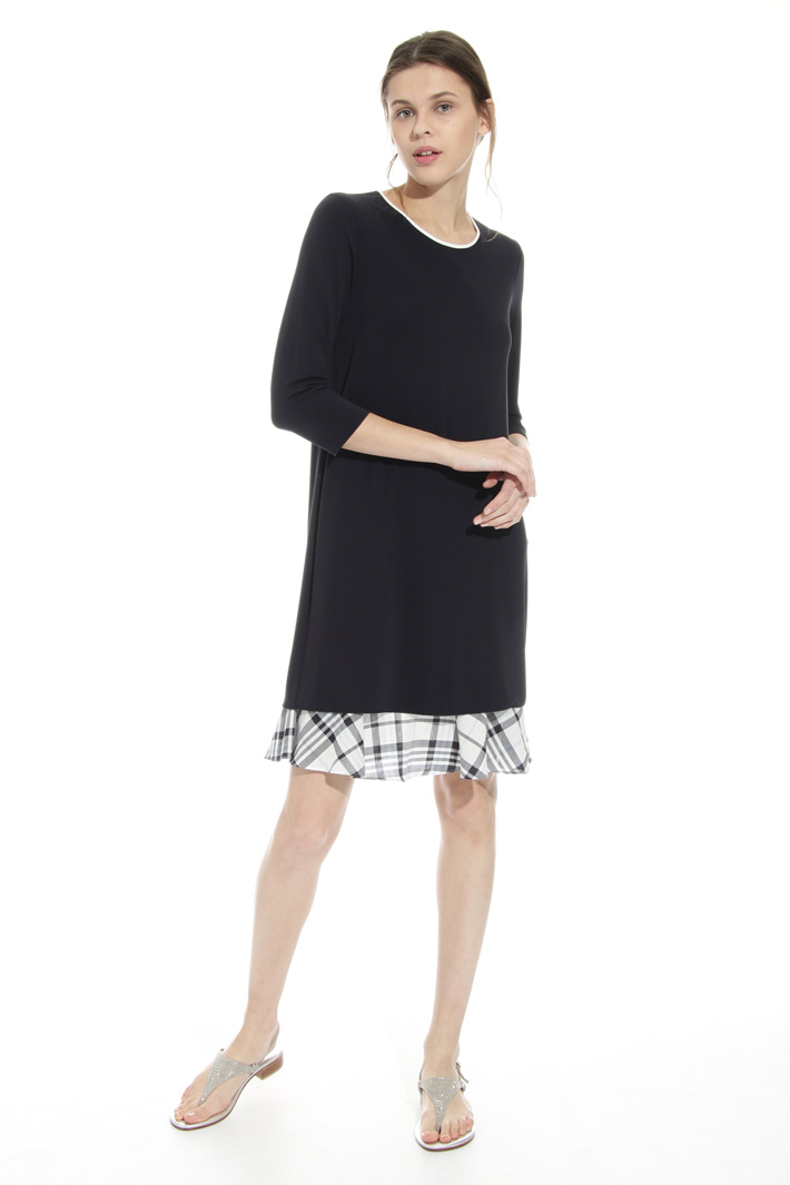 Abito in jersey con balza Intrend Abito in jersey con balza Intrend