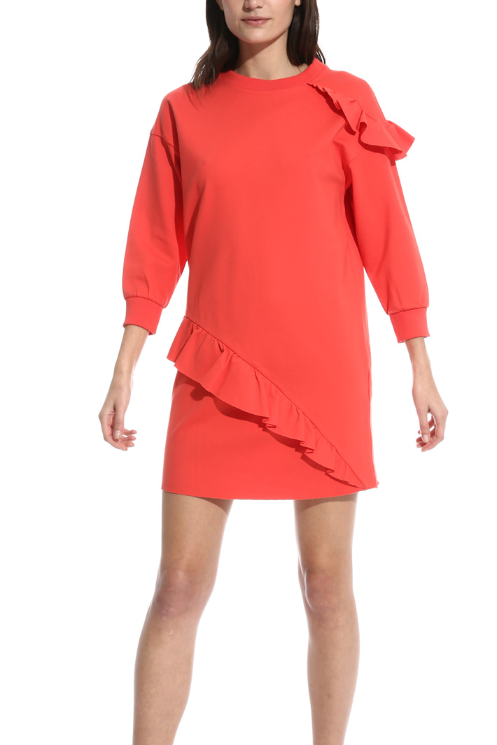 Flounced jersey dress Intrend Flounced jersey dress Intrend