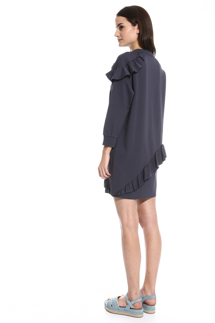 Flounced jersey dress Intrend Flounced jersey dress Intrend