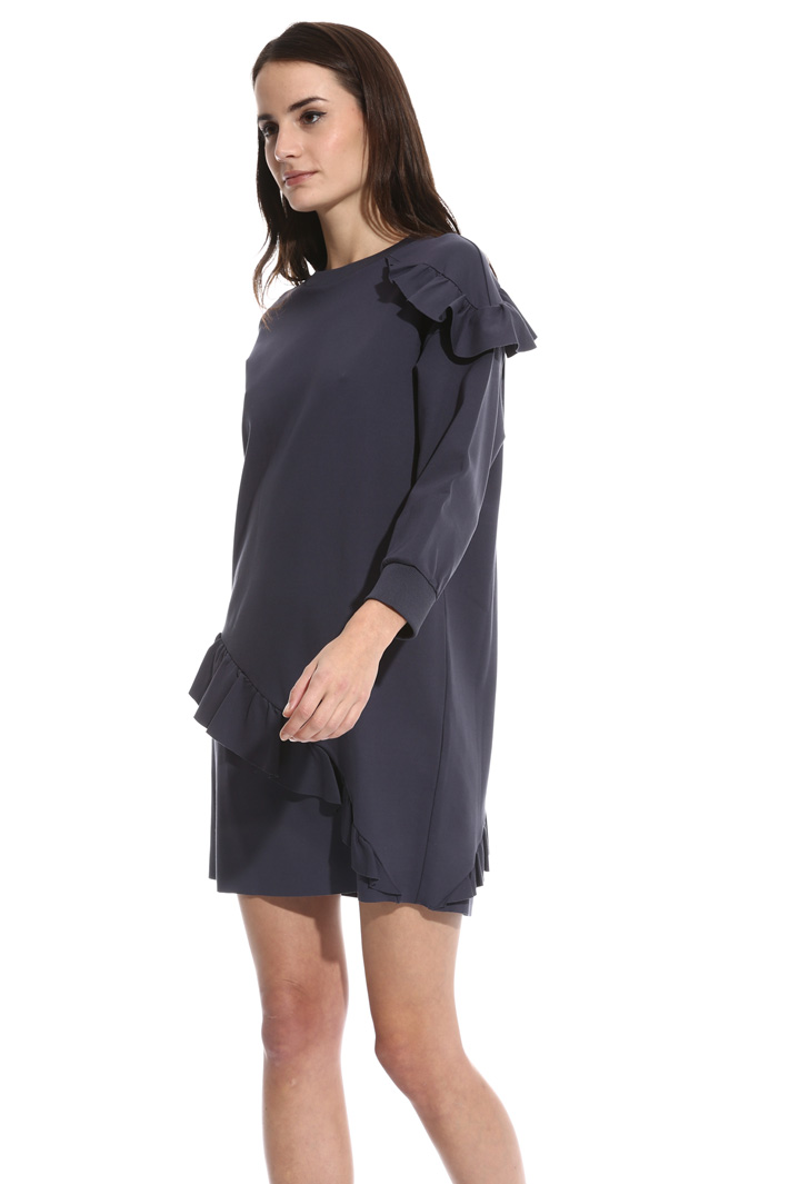 Flounced jersey dress Intrend Flounced jersey dress Intrend