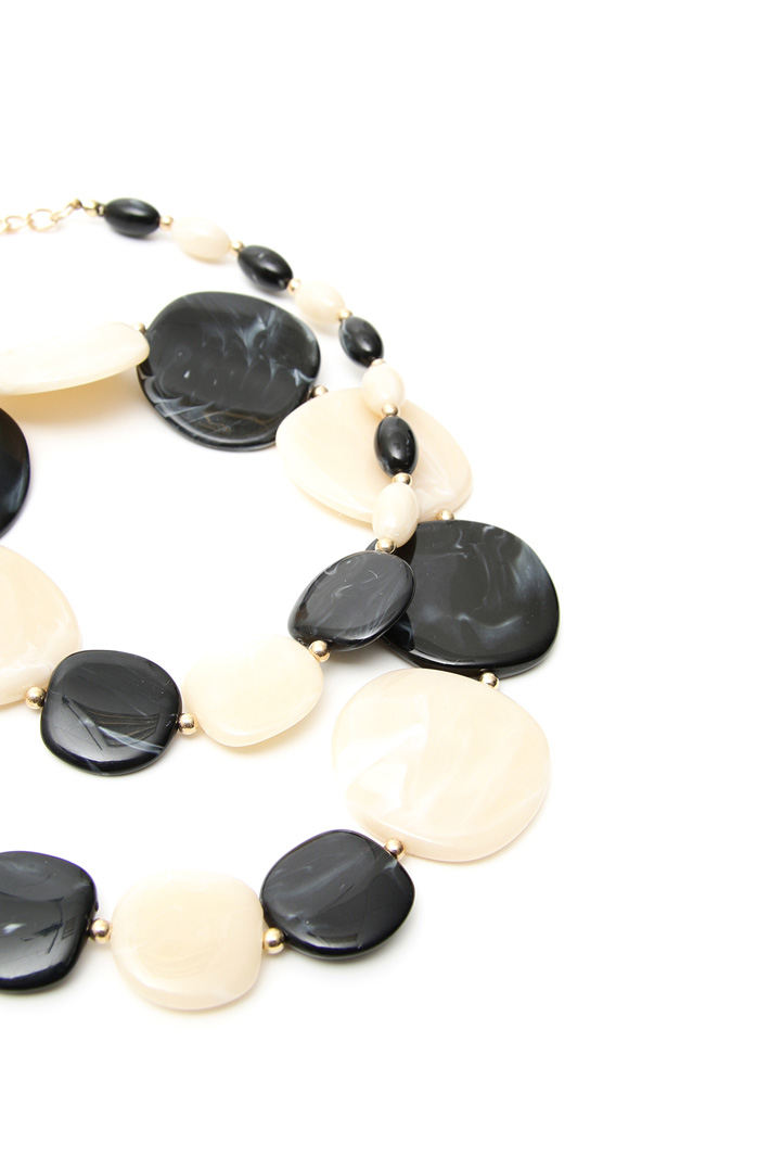 Collana con pietre in resina Intrend Collana con pietre in resina Intrend