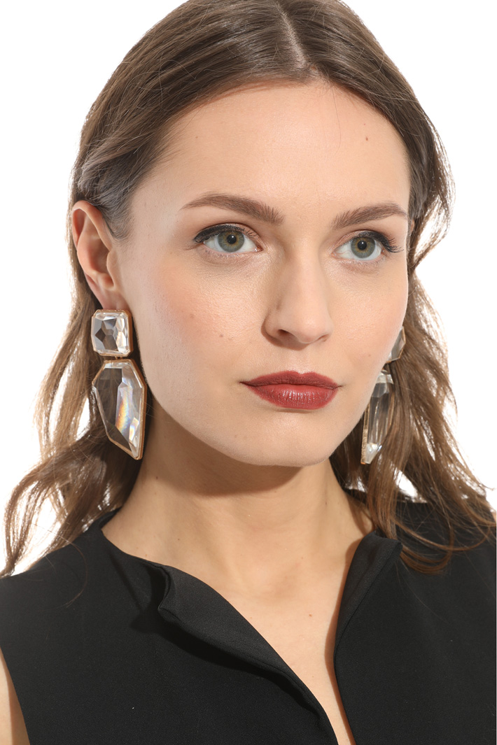 Orecchini con maxi pietre Intrend Orecchini con maxi pietre Intrend