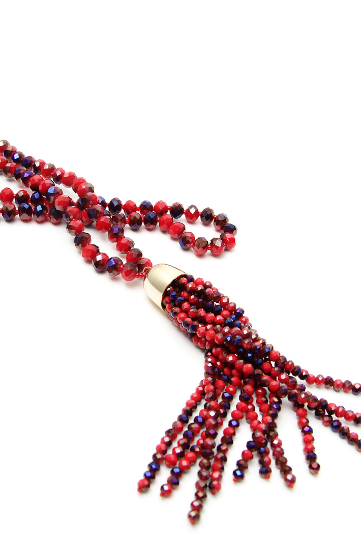 Collana con perle sfaccettate Intrend Collana con perle sfaccettate Intrend