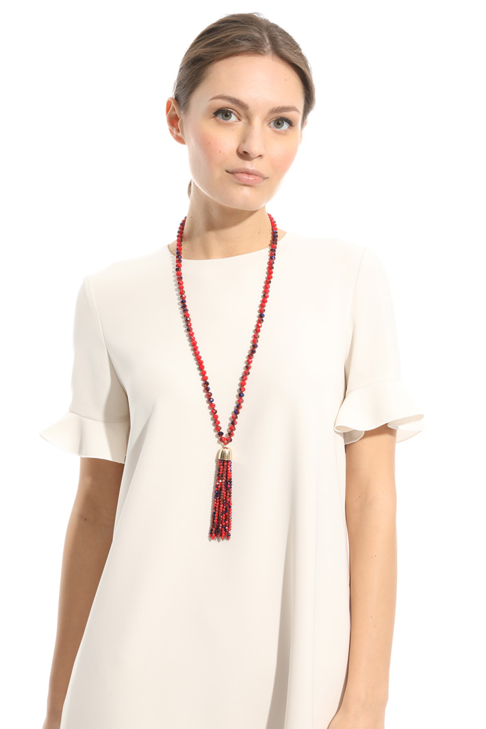 Collana con perle sfaccettate Intrend Collana con perle sfaccettate Intrend