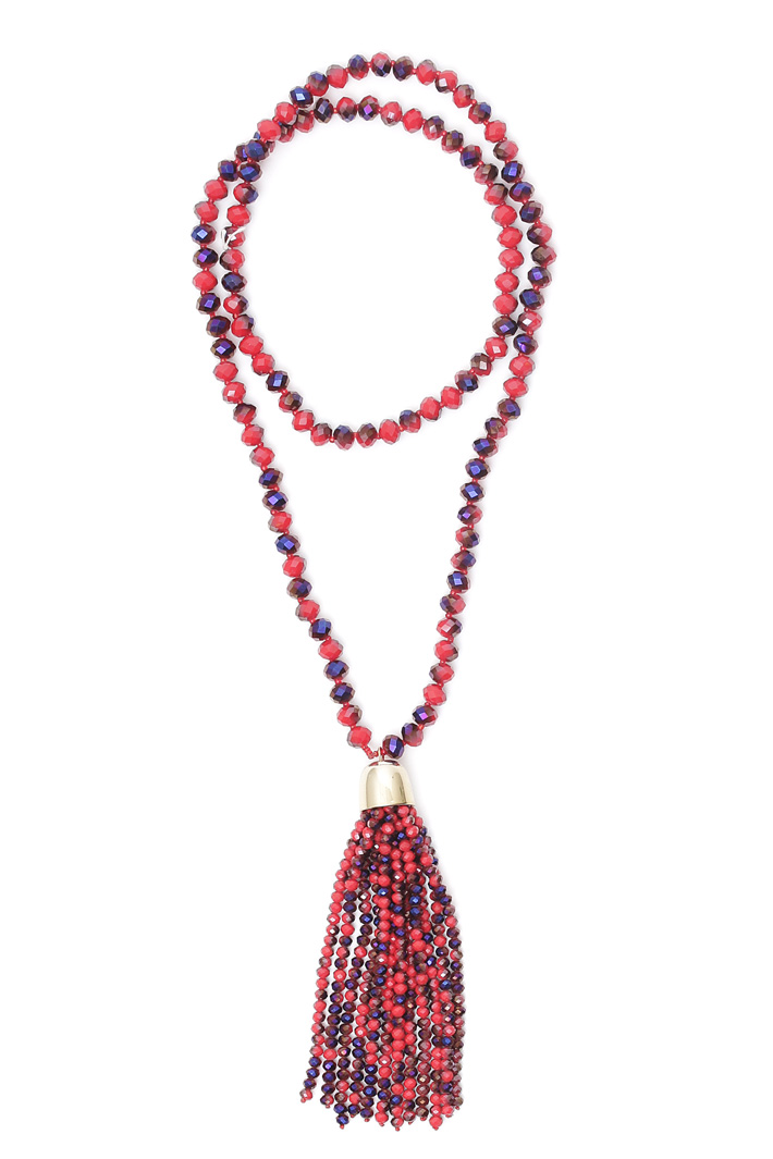 Collana con perle sfaccettate Intrend Collana con perle sfaccettate Intrend