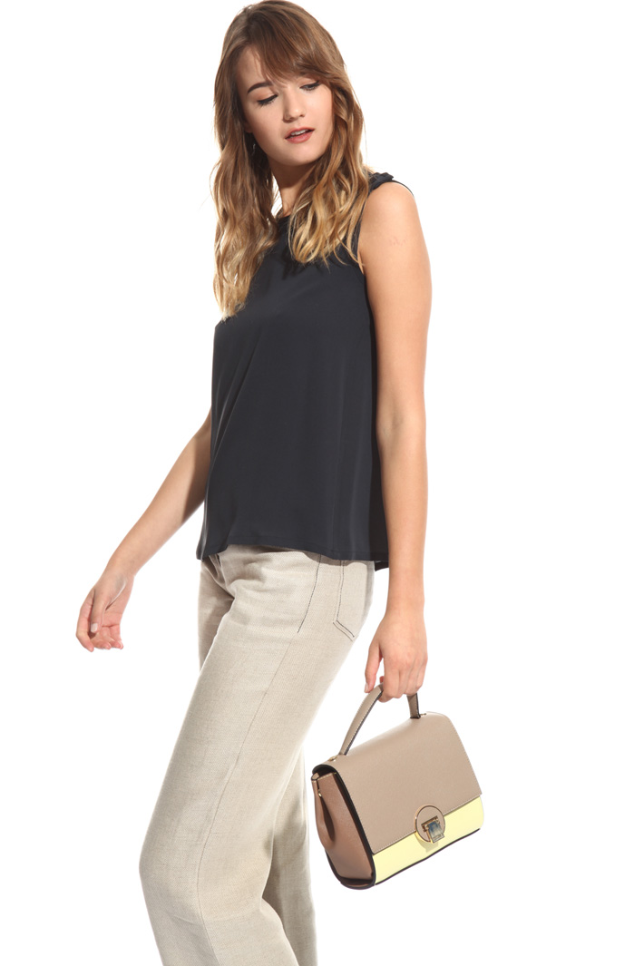 Bag with removable flap Intrend Bag with removable flap Intrend