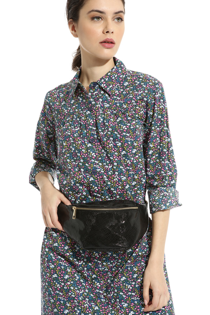 Faux leather beltbag Intrend Faux leather beltbag Intrend