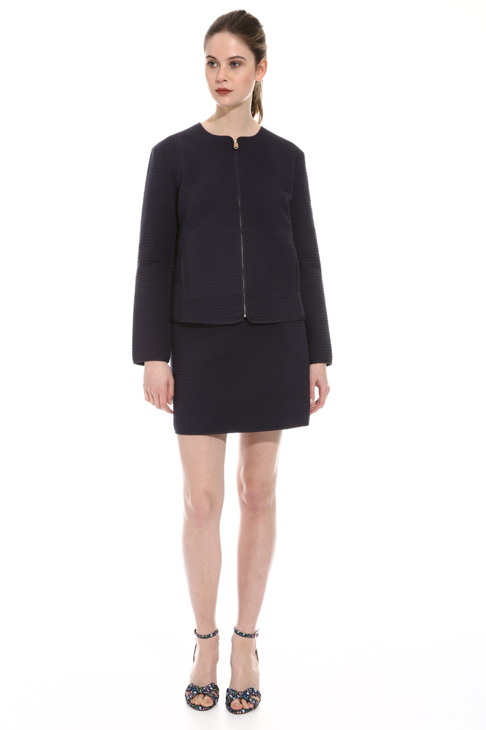 Jersey matelassé jacket Intrend Jersey matelassé jacket Intrend
