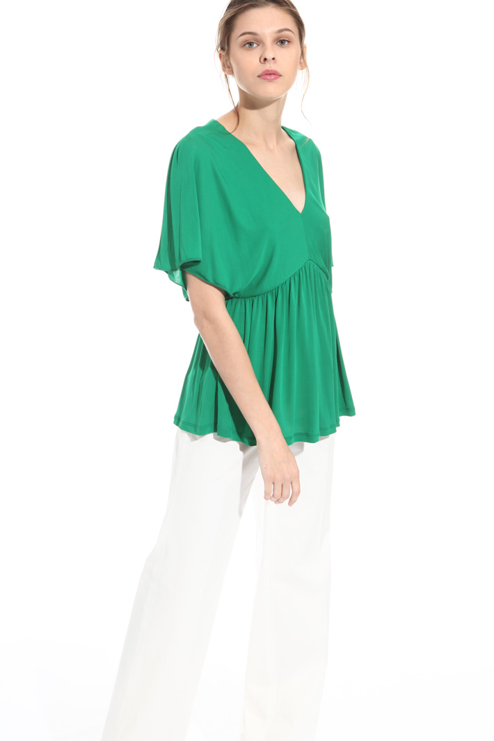 Organza jersey top Intrend Organza jersey top Intrend