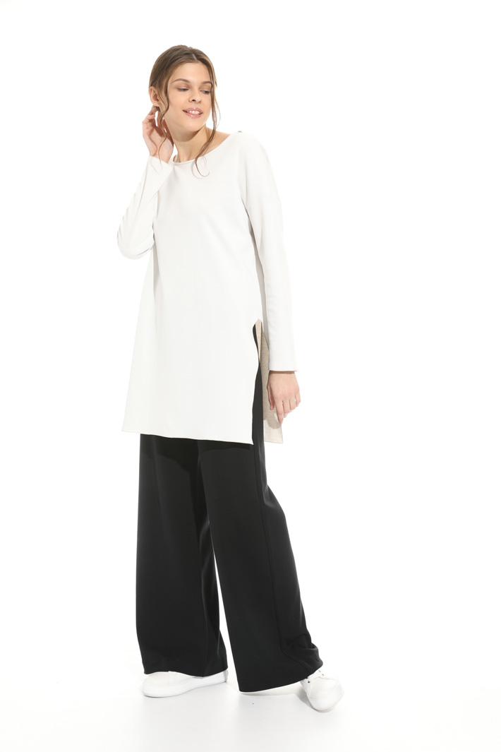 Maglia in jersey con spacchi Intrend Maglia in jersey con spacchi Intrend