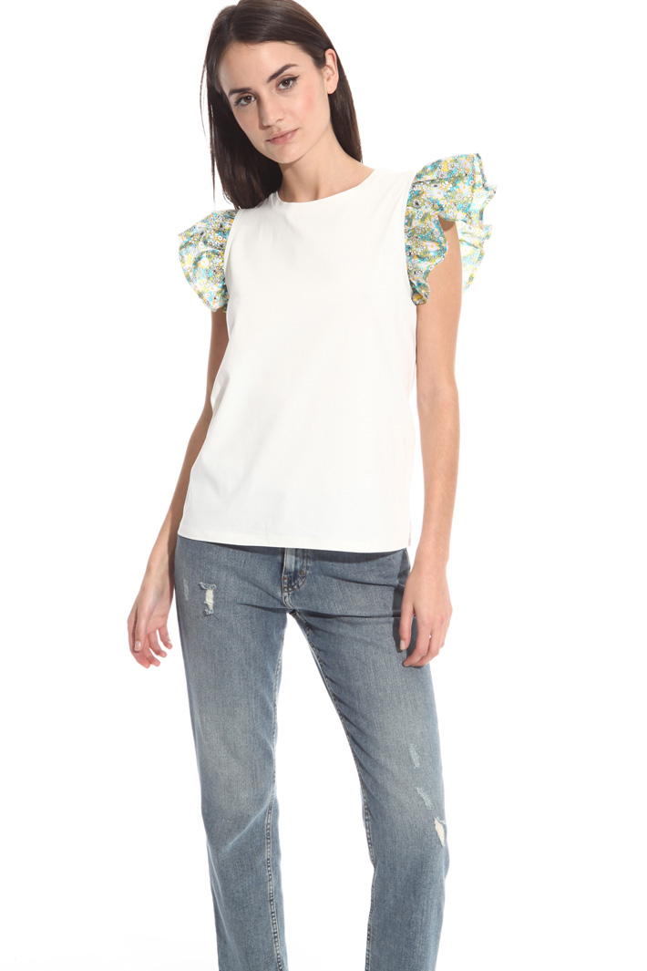 Top con maniche volant Intrend Top con maniche volant Intrend