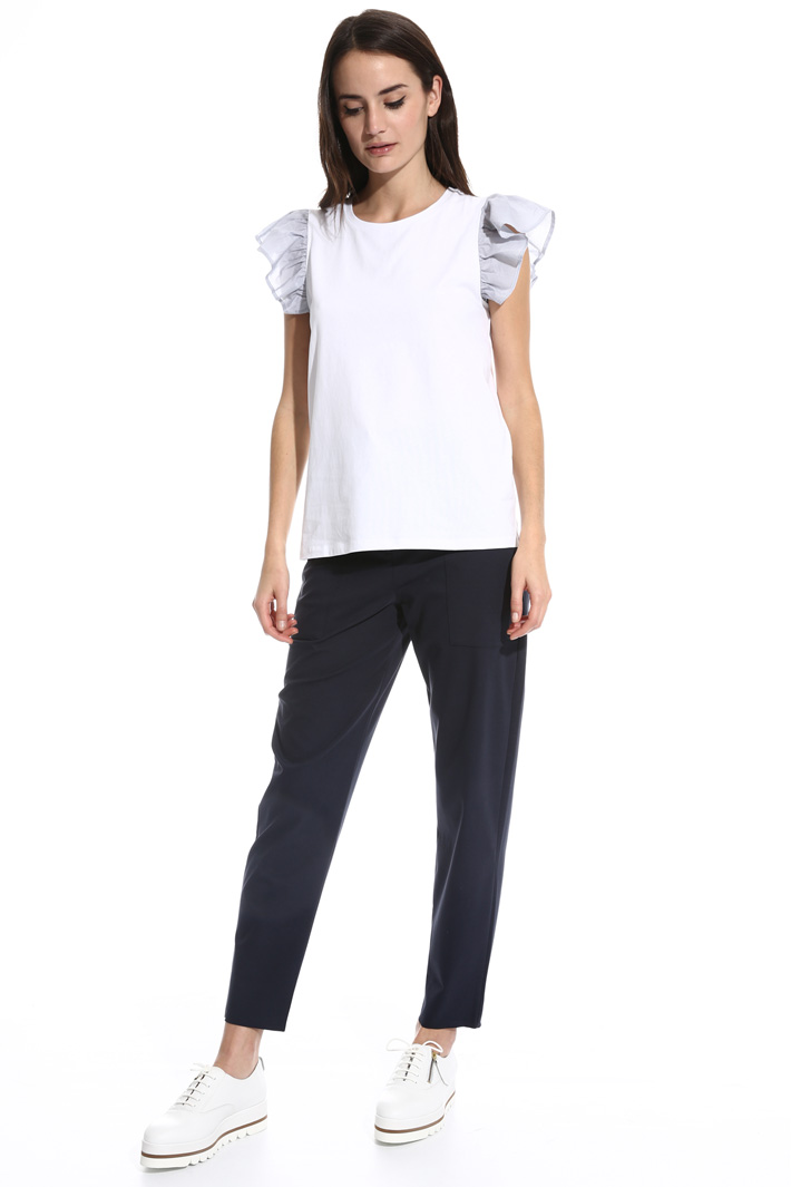 Top con maniche volant Intrend Top con maniche volant Intrend