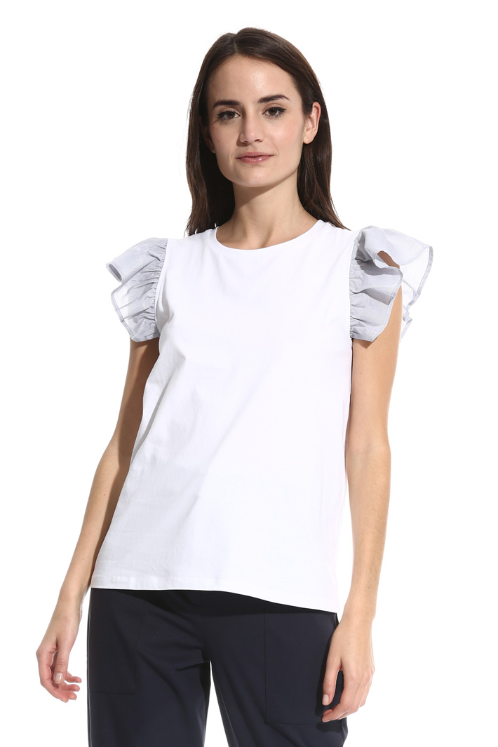 Top con maniche volant Intrend Top con maniche volant Intrend