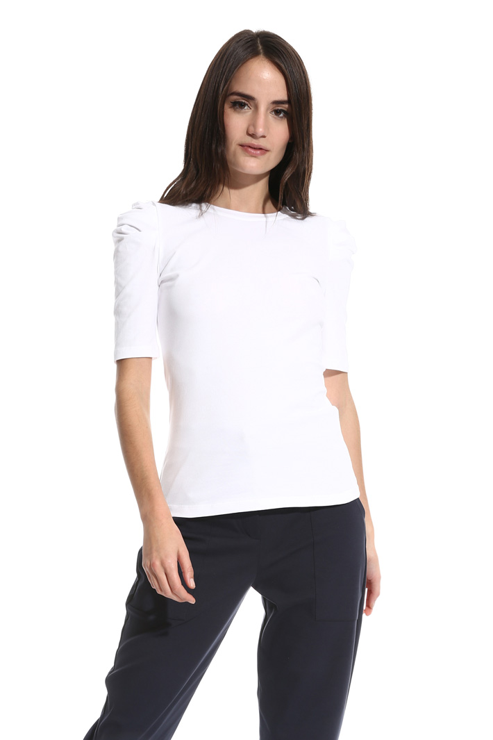 T-shirt con maniche a sbuffo Intrend T-shirt con maniche a sbuffo Intrend