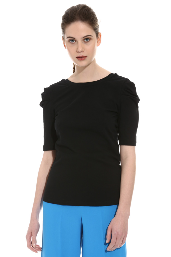 T-shirt con maniche a sbuffo Intrend T-shirt con maniche a sbuffo Intrend