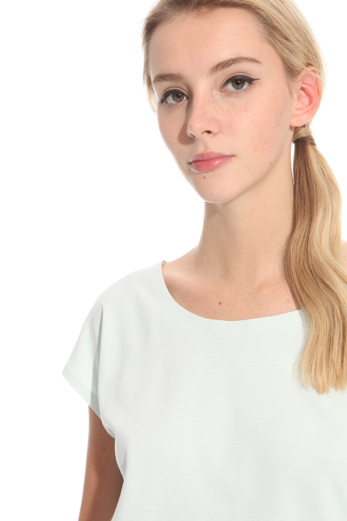 Jersey interlock T-shirt Intrend Jersey interlock T-shirt Intrend