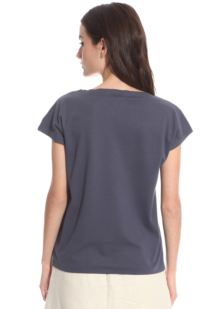 T-shirt in jersey interlock Intrend T-shirt in jersey interlock Intrend
