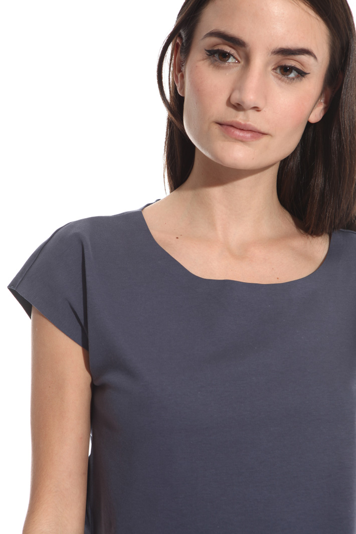 T-shirt in jersey interlock Intrend T-shirt in jersey interlock Intrend