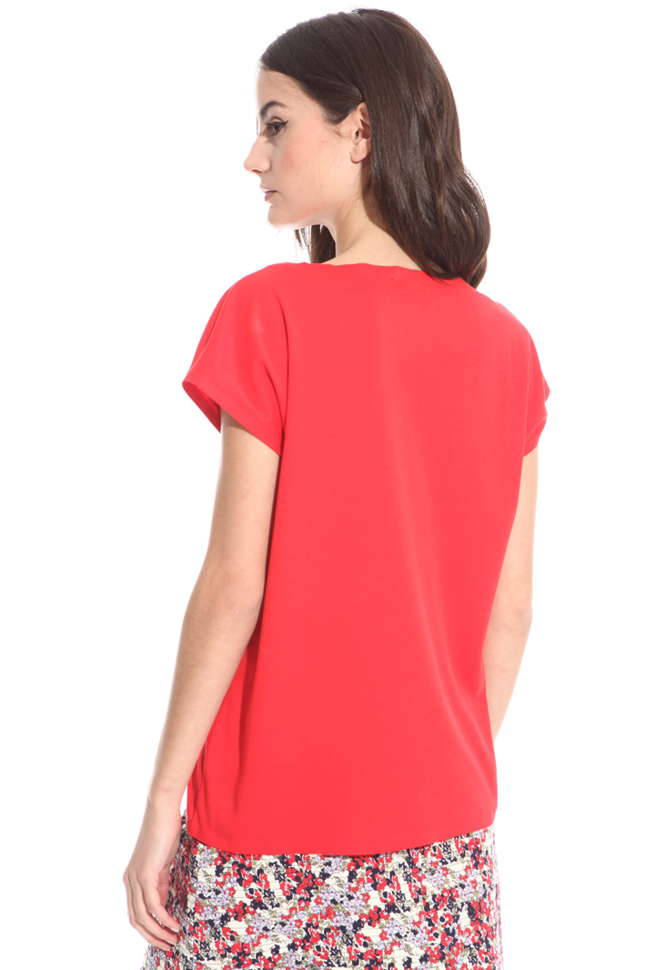 T-shirt in jersey interlock Intrend T-shirt in jersey interlock Intrend